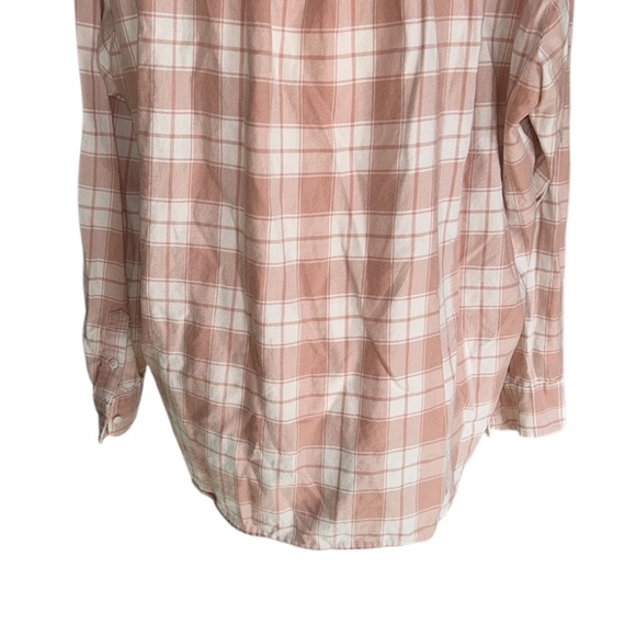 Madewell Central Long Sleeve Button Down Shirt in Danville Plaid - L - Picture 10 of 12
